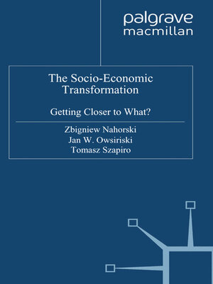 cover image of The Socio-Economic Transformation